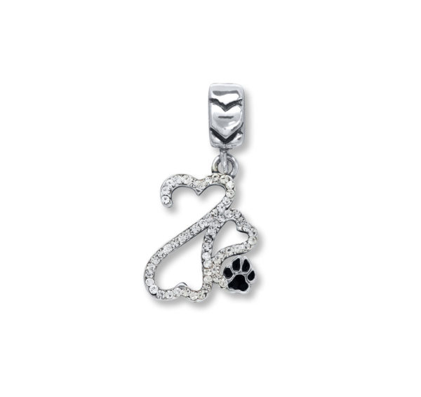 Charmed Memories Open Hearts Family Sterling Silver Charm