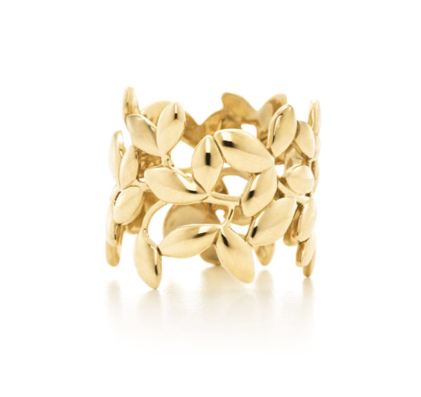 Olive Leaf Band Ring
