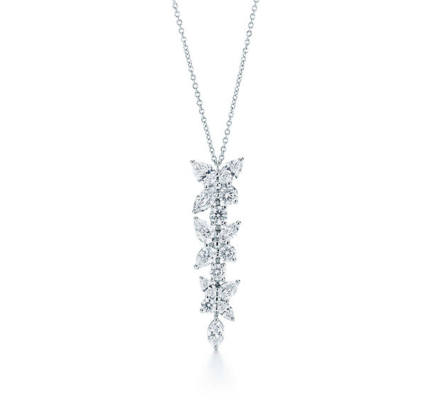 Mixed Cluster Drop Pendant